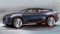 Audi e-tron quattro Teased; Previews the Q6 SUV
