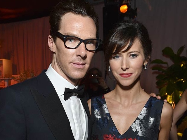 Benedict Cumberbatch and Sophie Hunter photographed at an event in Los ...