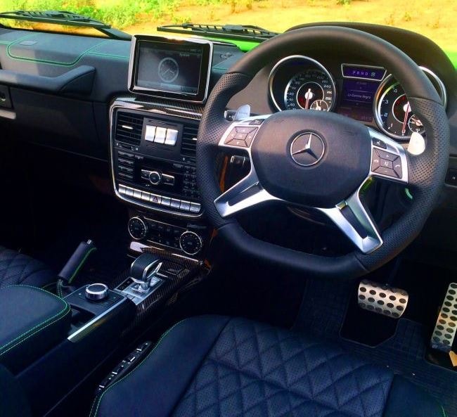 Mercedes-AMG G63 Crazy Colour - Interior