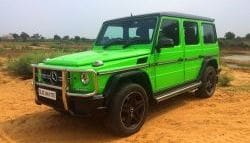 Driving the Alien Green Mercedes-AMG G63 Crazy Colour Edition