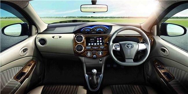 Toyota Etios Xclusive Interior