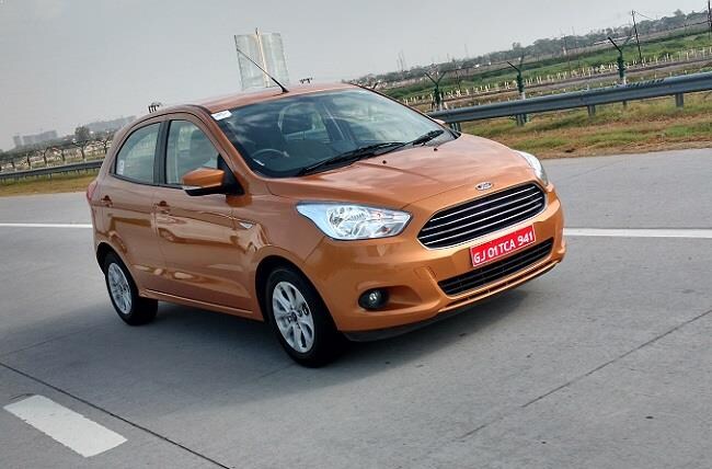 New Ford Figo front-side view