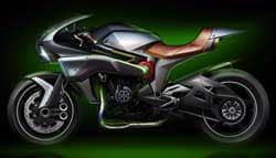 Kawasaki Reveals Spirit Charger 01 Sketch at the 2015 Tokyo Motor Show
