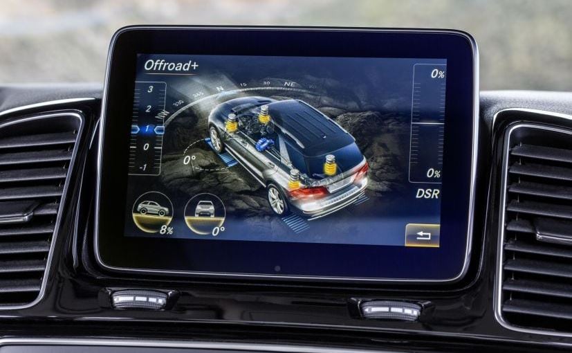 Mercedes-Benz GLE Infotainment Screen