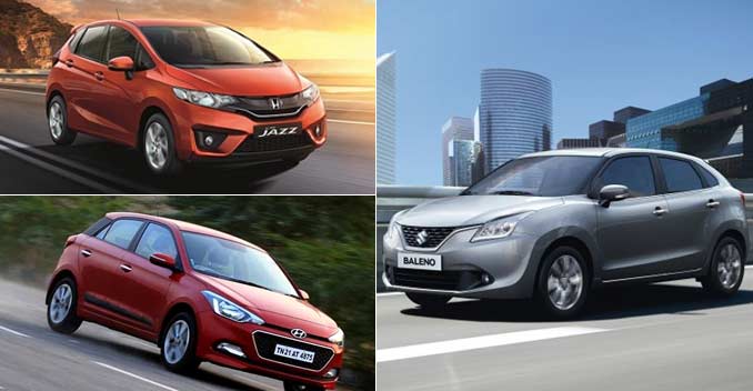 Maruti Suzuki Baleno Vs Hyundai I20 Vs Honda Jazz: Specification Comparison