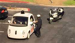 Google Self-Driving Car Pulled Over for Being Too Slow