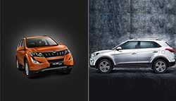 Mahindra XUV500 Automatic vs Hyundai Creta Automatic: Specifications Comparison