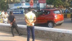 Mahindra S101 Spotted In Mumbai Sans Camouflage
