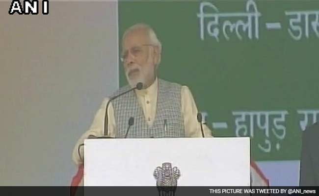 14-lane, 7500 Crore Delhi-Meerut Expressway Launched By PM Modi