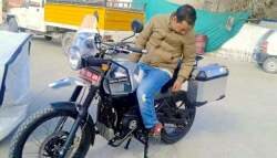 Royal Enfield Himalayan Production Ready Version Spotted Testing