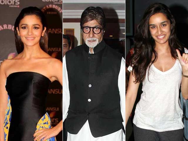 Happy New Year, Say Big B, Alia, Shraddha - NDTV Movies