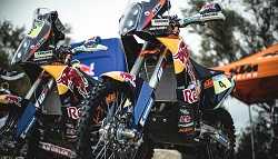 Dakar 2016: KTM Clinches Top Four Spots in Stage 5