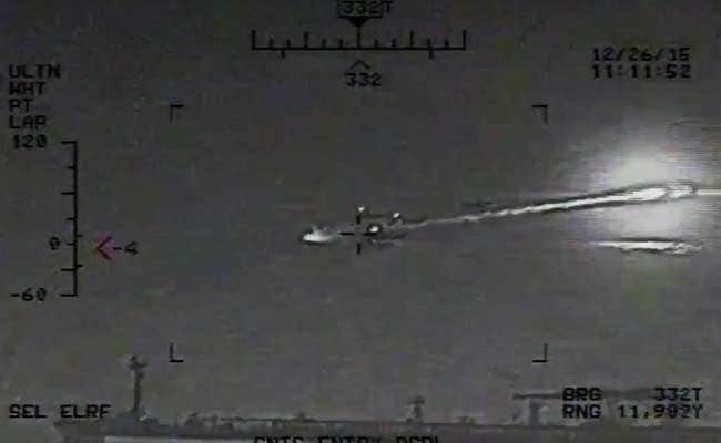 US Releases Video Showing Iranian Rockets Near Its Warships
