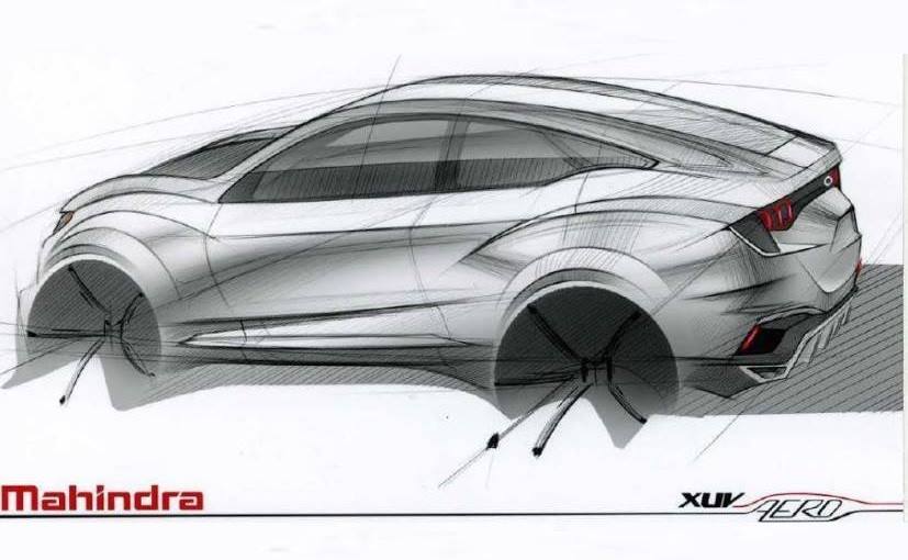 Mahindra XUV Aero Coupe-SUV Teased; to Be Showcased at Auto Expo 2016 Mahindra XUV Aero Coupe-SUV Teased; to Be Showcased at Auto Expo 2016