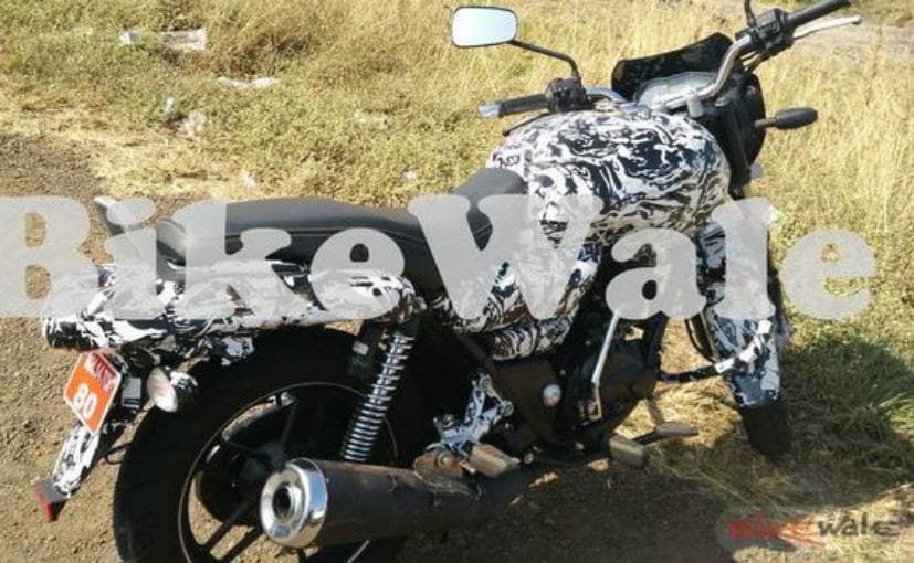 New Bajaj motorcycle spy shot