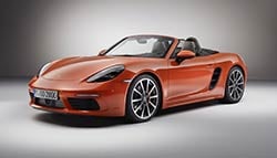 Porsche 718 Boxster Unveiled
