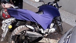 After being spied in Indonesia for the first time, a highly-camouflaged production-ready version of the upcoming TVS Apache RTR 200 has been spied testing in Chennai.