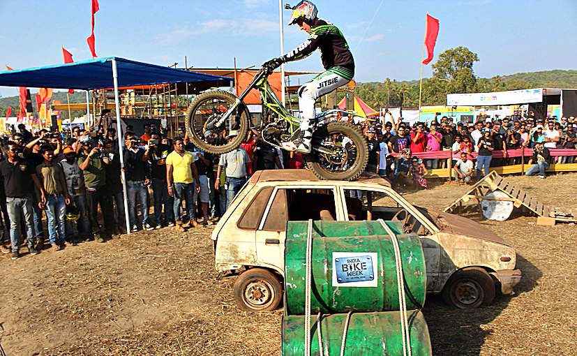 Dougie Lampkin India Bike Week 2016