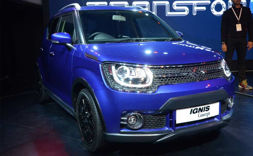 Maruti Suzuki Ignis at 2016 Auto Expo