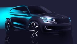 Skoda Vision S Concept Teased Again; to Be Unveiled on March 1