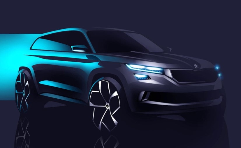 Skoda Vision S Concept Teased Again; to Be Unveiled on March 1 Skoda Vision S Concept Teased Again; to Be Unveiled on March 1