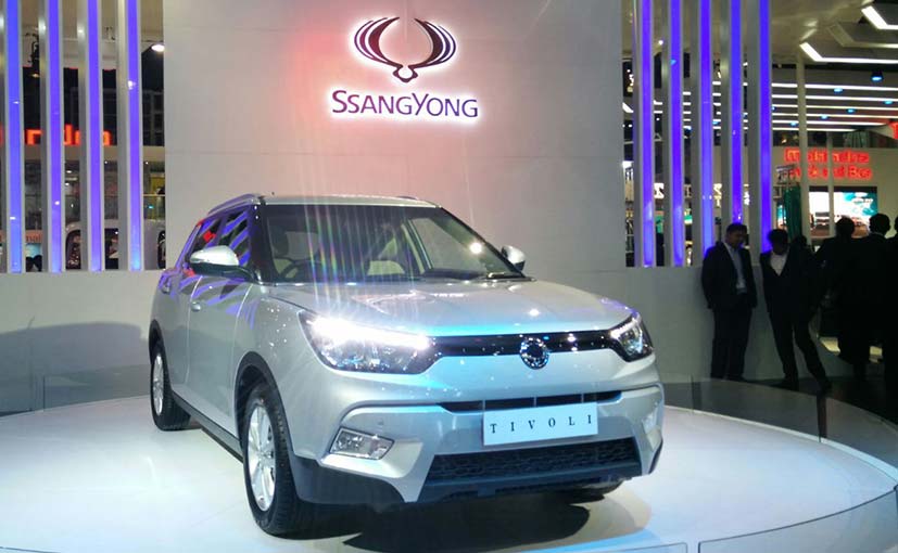 Mahindra has finally showcased the SsangYong Tivoli compact SUV in India at the 2016 Auto Expo in Delhi.
