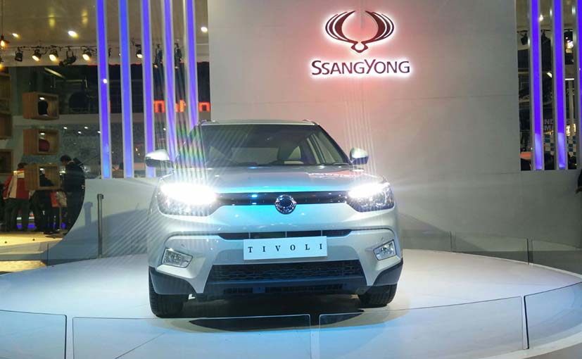 SsangYong Tivoli Auto Expo Showcase