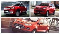 Maruti Suzuki Vitara Brezza vs Ford EcoSport vs Mahindra TUV300: Specification Comparison