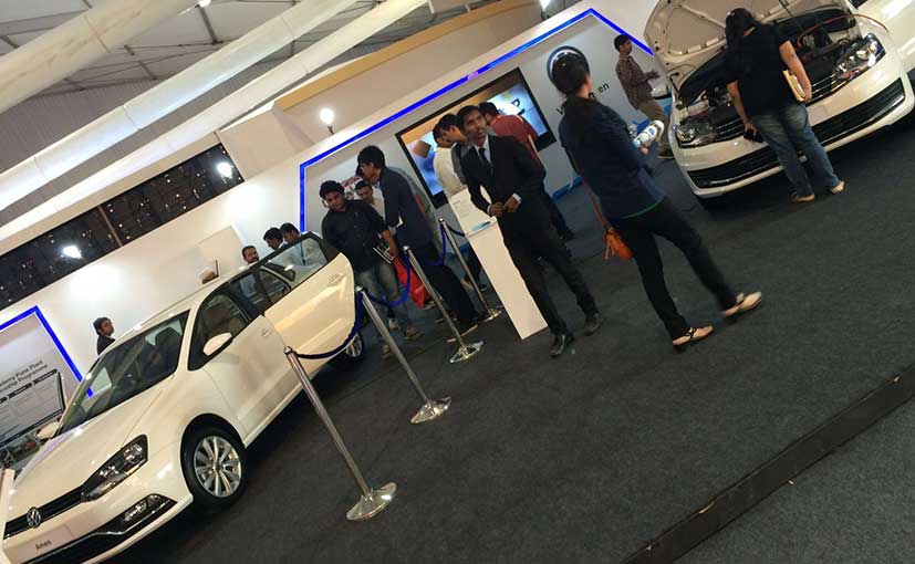 Volkswagen Ameo at Make in India week
