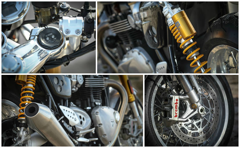 2016 Triumph Thruxton R Engine
