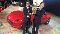 Mazda MX-5 Crowned World Car of the Year 2016