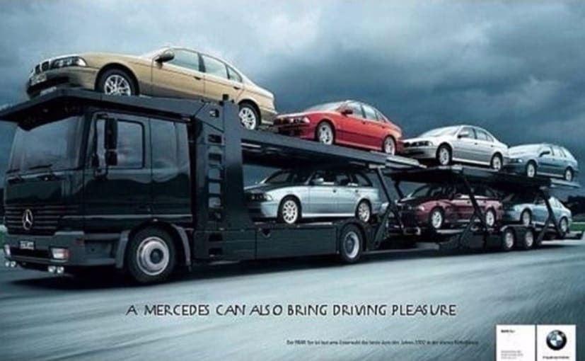 BMW vs Mercedes Ad