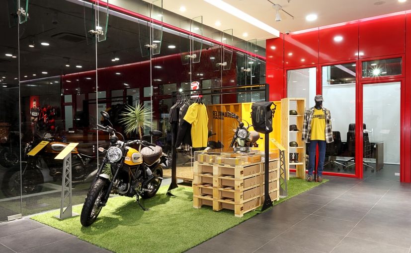 Ducati Pune Dealership Display Area