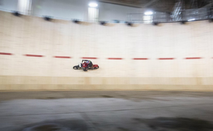 Motorcycle racer and TV presenter Guy Martin has set a new Wall of Death world record by riding the biggest Wall of Death at a new record breaking speed. Martin hit a top speed of 125.7kmph on a BSA-engined motorcycle he built himself, around the large wooden drum type arena. The minimum requirement to break the record was to reach a minimum of 96.5kmph.