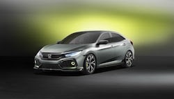 2016 Geneva Motor Show: Honda Civic Hatchback Concept Revealed