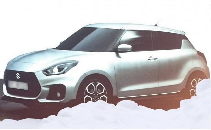2017 Suzuki Swift in the Initially Released Images