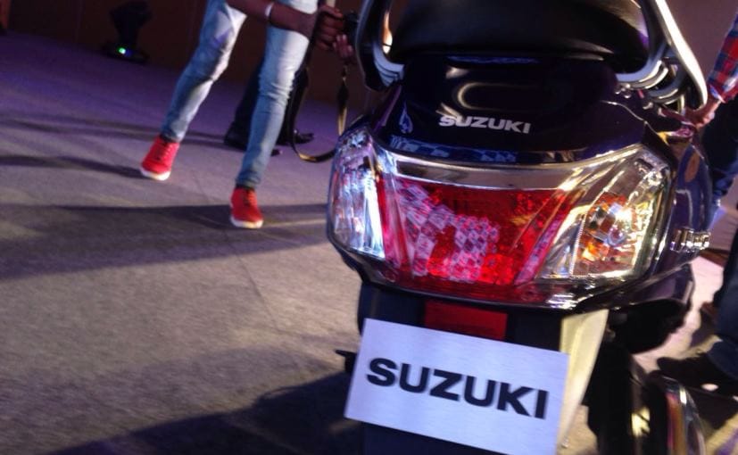 Suzuki Access 125 Rear