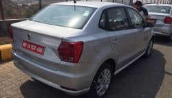 Spied: Volkswagen Ameo TDI With DSG Unit Spotted Testing