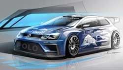 2017 Volkswagen Polo R WRC Car Sketch Revealed