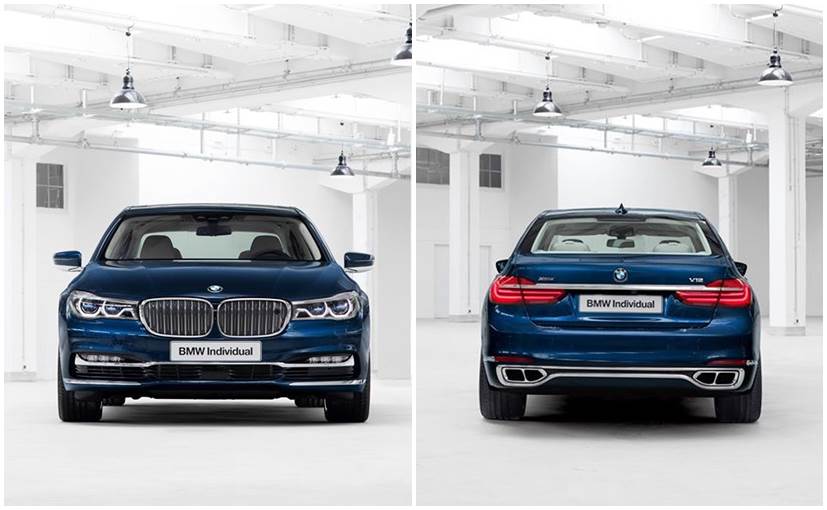 bmw individual 7 series 100 years front and rear 827x510