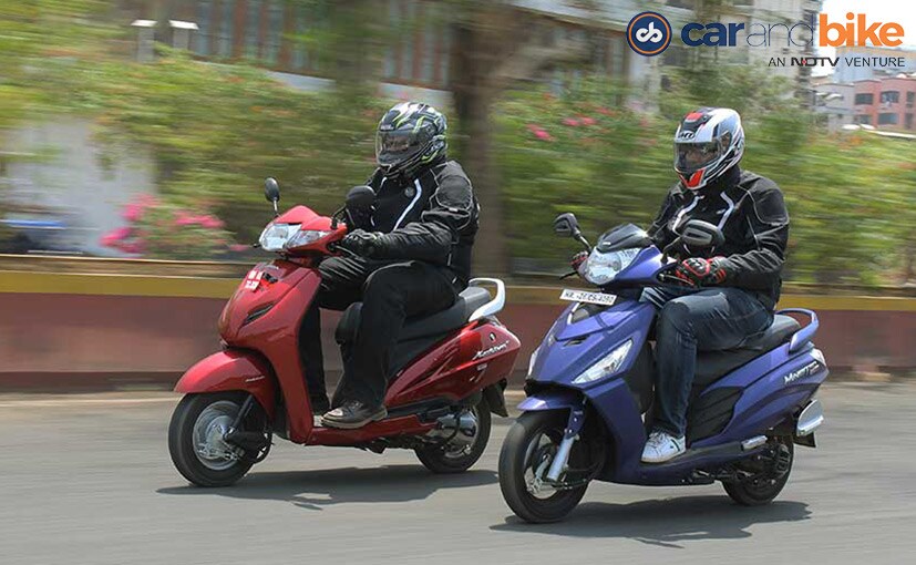 Honda Activa 3G and Hero Maestro Edge