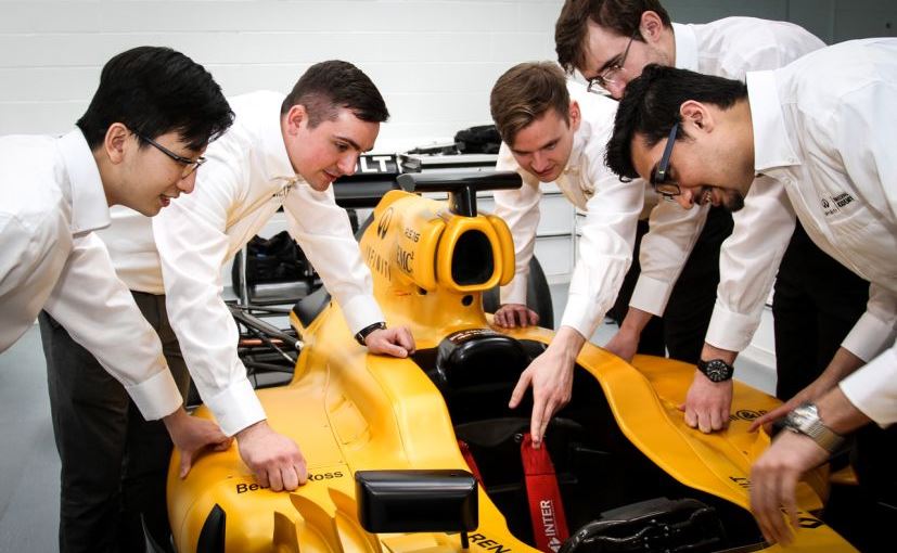 Students from all over the world have the chance to earn the career opportunity of a lifetime working at Infiniti Motor Company and the Renault Sport Formula One Team.