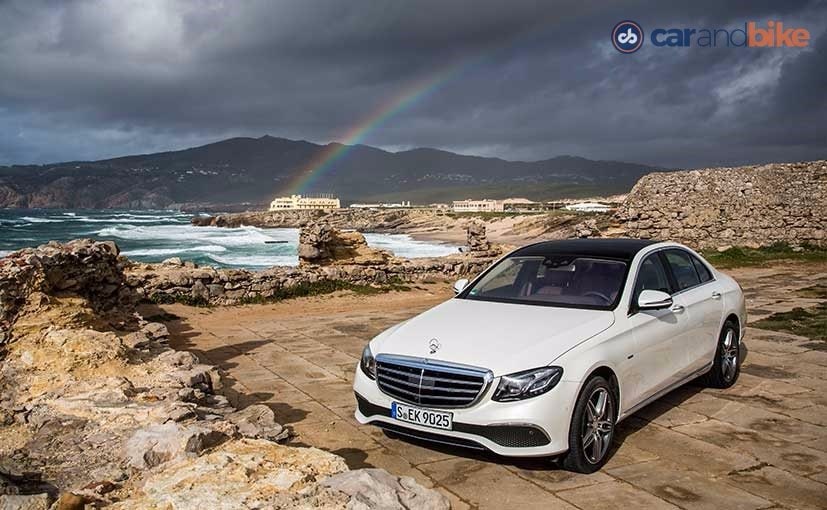 New Mercedes-Benz E-Class Front Quarter