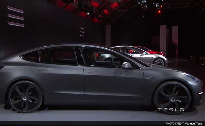 Tesla Model 3 Side Profile