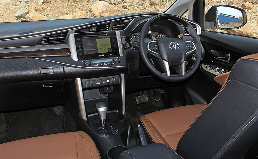 Toyota Innova Crysta Well-Equipped Dashboard
