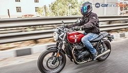 Triumph Street Twin Clocks 100 Bookings in India Triumph Street Twin Clocks 100 Bookings in India