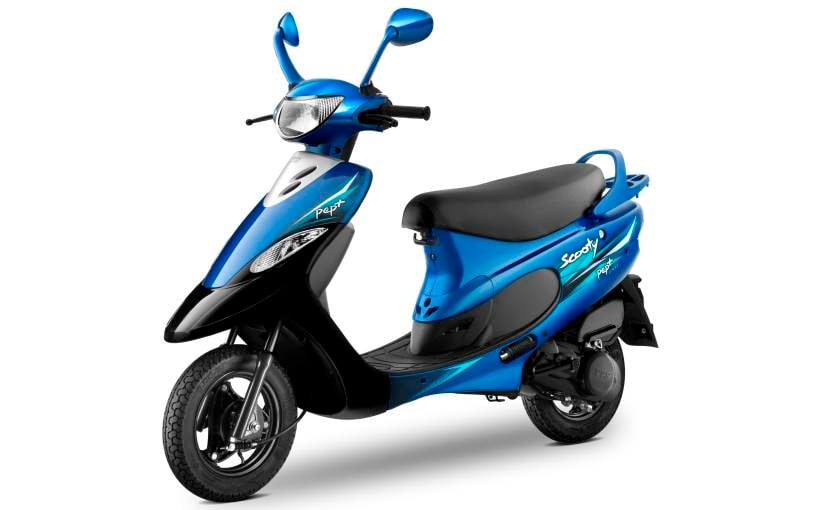 2016 TVS Scooty Pep Plus Launched Prices Start at Rs. 42 153