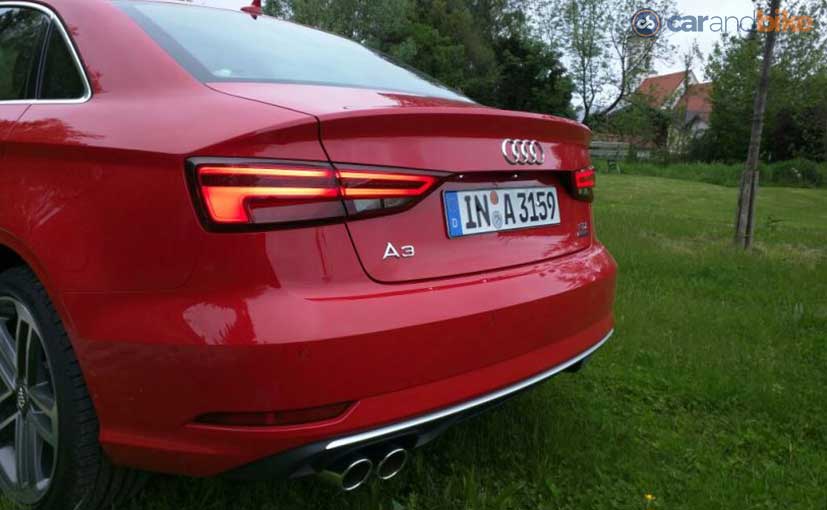 2017 Audi A3 Facelift Rear Profile
