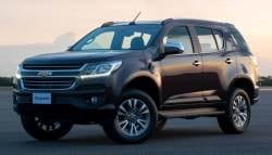Chevrolet Trailblazer Facelift Imported to India for Homologation