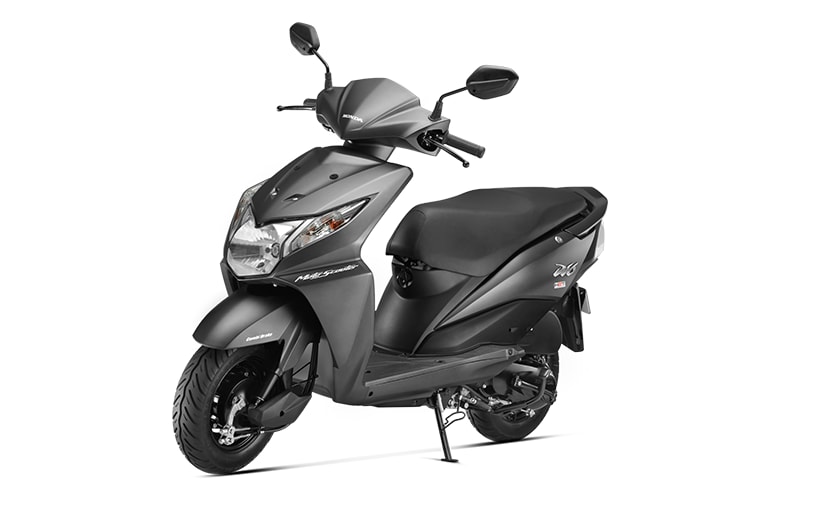 Honda dio best sale matte black price